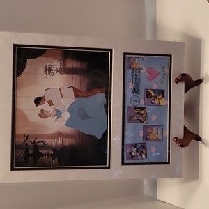 NRFP 2006 The Art of Disney Cinderella First Day Issue Stamp and Art